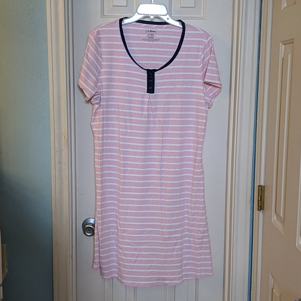 L.L. Bean sleep/lounge tee dress